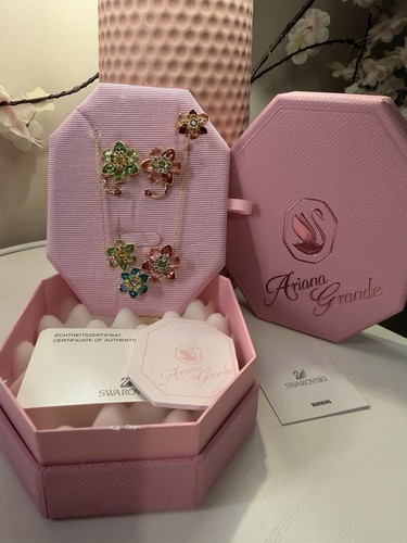 Swarovski necklace with - necklace,