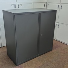 Metal Office Cupboards With 2 Shelves (Delivery Available)