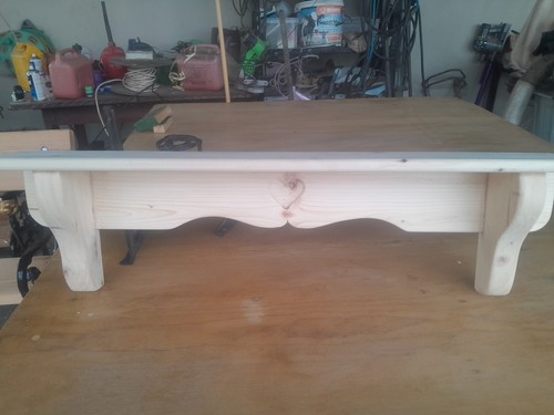Pine shelf wall unit - pine,