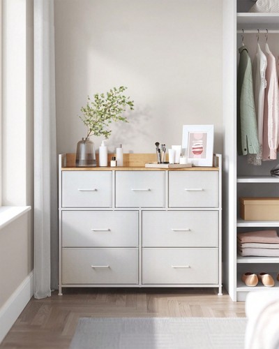Drawer fabric chest of - 7,