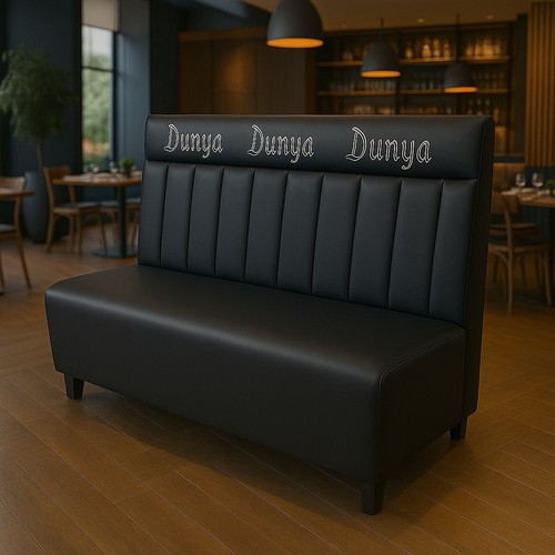 Restaurant booth seating bench - seating,