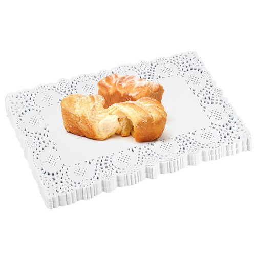 In paper doilies - in,