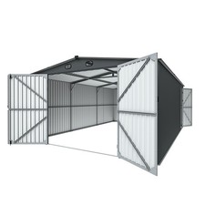 13x20FT Galvanized Metal