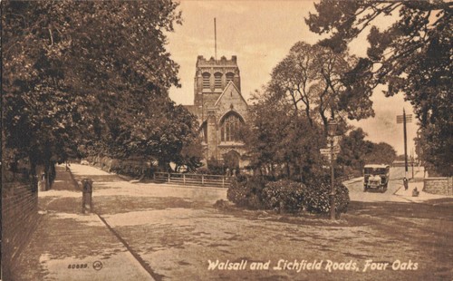 Walsall lichfield roads - lichfield,