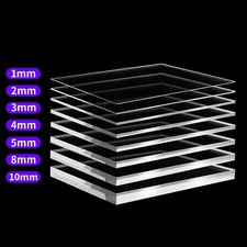 Clear plastic cut sheet - clear,