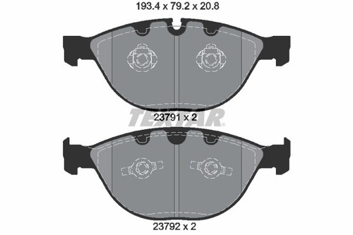 New brake pad - set,,