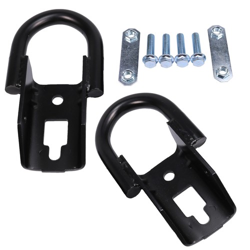 Set black tow hook - (2),