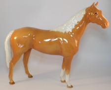 Beswick 12" Palomino Large Hunter Stallion 1734 70's 2nd Version Lot B Excellent