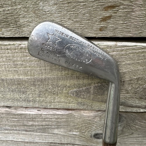Hickory golf club cleek - hickory,