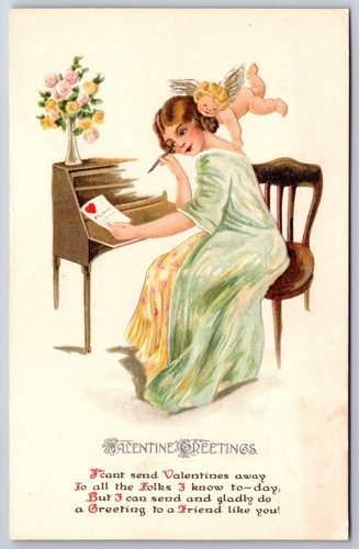Valentine cupid whispers - whispers, in