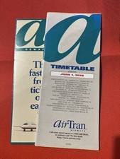 AIR TRAN AIRWAYS - WORLDWIDE TIMETABLES  1998  -  VGC