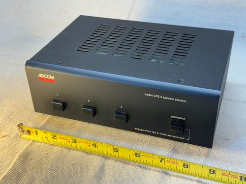 Adcom gfs speaker - adcom, selector