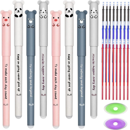 Gzgxkj 8pcs erasable gel pens - 8pcs,