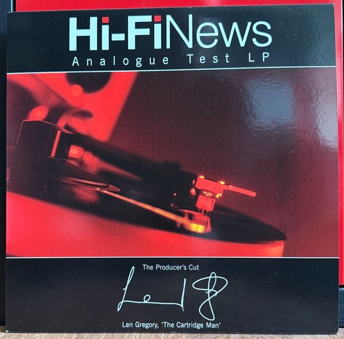 News analogue test lp - hi-fi,