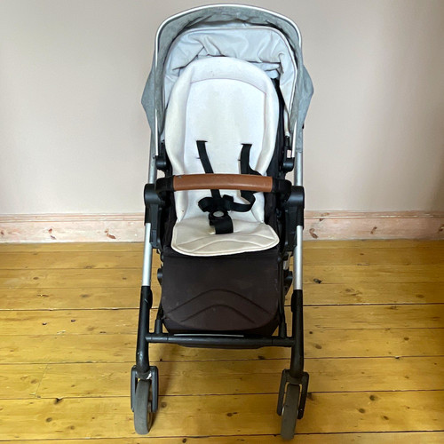 Silver cross pursuit - silver, pushchair