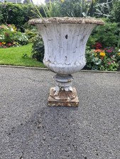 Victorian Cast Iron Urn