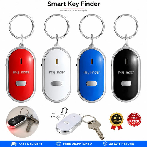 Key finder whistle locator - finder,