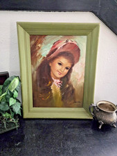 Signed D. Lee Oil Painting
