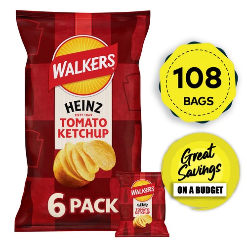 Walkers crisps tomato - tomato, ketchup