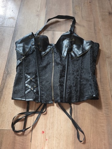 Black faux alivila leather - black,