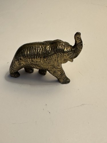 Vintage bronze brass - bronze/brass, elephant