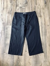 New 100% Linen Cropped