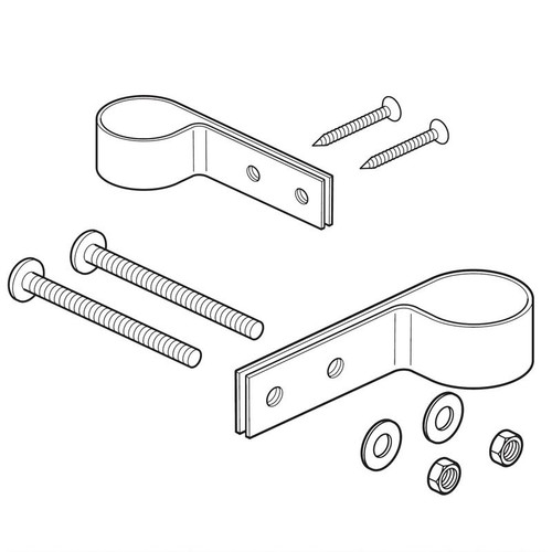 Polytunnel clips - polytunnel, p