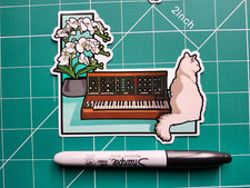 Minimoog sticker moog - x,