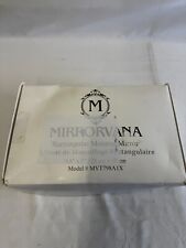 MIRRORVANA 15X Magnifying Dressing Table Mirror for Makeup - Double Sided 15X/1X