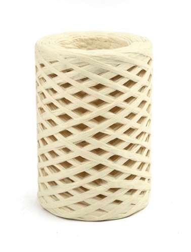 Natural paper raffia ribbon - paper,