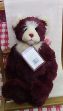 Retired Charlie Bears QVC Bear Berry 30cm 2017 Secret collection Isabelle Lee