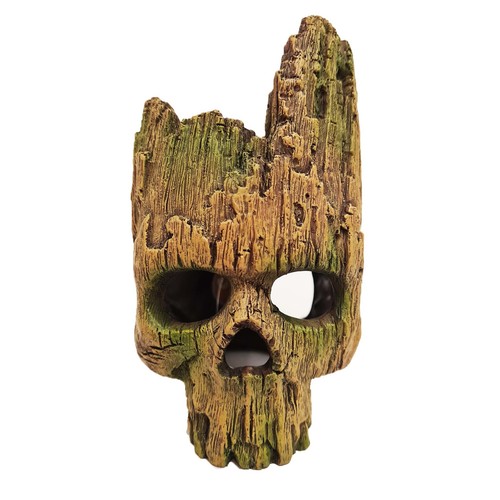 Betta wood effect skull - wood,