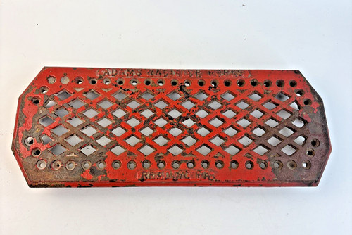 Antique adams radiator works - adams,