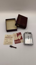 Vintage Ronson Whirlwind Pipemaster PM214 Chromium Rear Lighter,England, Box
