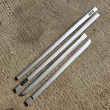 Vauxhall Vectra B (95-02) Door Moulding Strips Trims X4 LS Star Silver Free P&P 