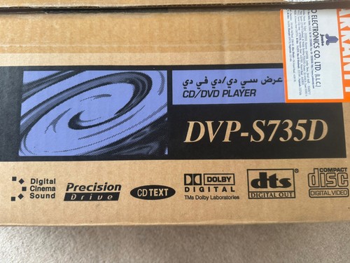 Sony dvp s735d dvd player - dvp-s735d,