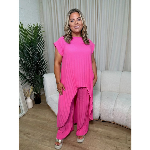 Ladies tracksuit pleated high - ladies,