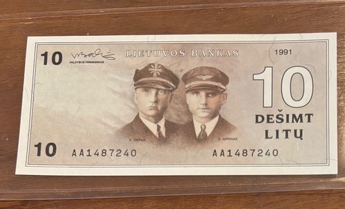 Lithuania rare litu - rare, 10