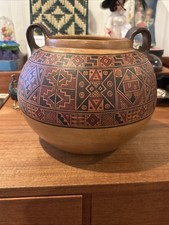 Peruvian Pottery Bowl Marked