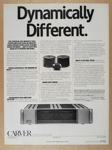 1988 carver 500t - 1988, m-500t