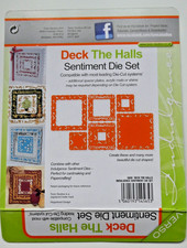 Tonic Studios - "Deck The Halls" Sentiment Die Set #565e
