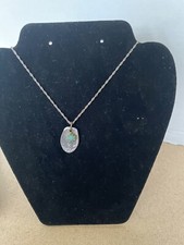 Handcrafted spoon K blue Bead