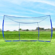 FORTRESS Proflex Cricket Backstop Net | 16FT x 9FT – Pop-up Safety Net