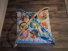 Baby Play Mat Activity Gym Floor Mat with Hanging Toys