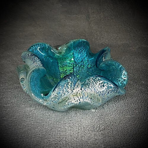 Glass ashtray decorative - glass,
