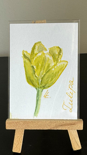 Aceo original art card - original,