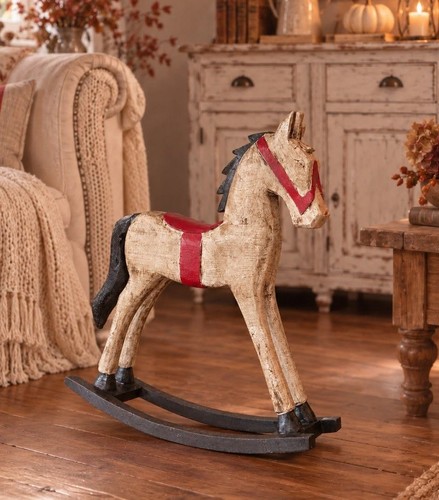 Decorative wooden rocking