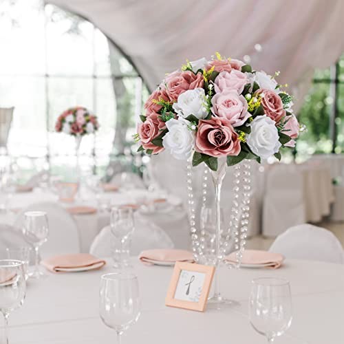 Blosmon 2pcs dusty pink rose - 2pcs,