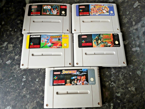 Snes super nintendo game - super,