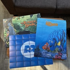 3x Disney Store Lithograph